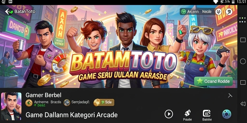 Tampilan gameplay seru dari BATAMTOTO yang menantang dan menghibur.