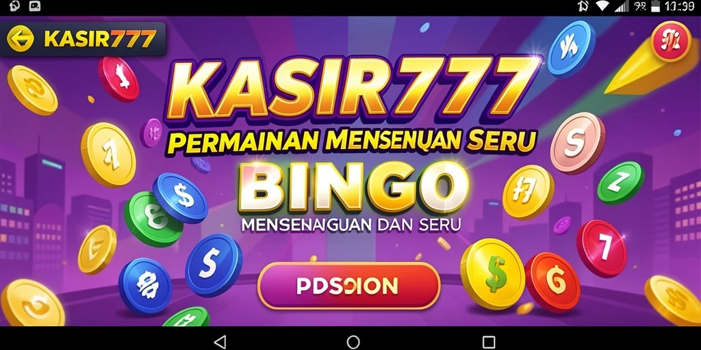 Tampilan bermain Bingo di KASIR777 dengan grafik menarik.