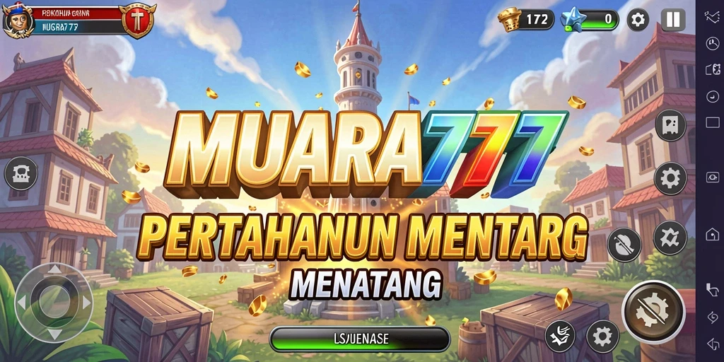 Tangkapan layar gameplay <strong>MUARA777</strong> yang mendebarkan dalam Tower Defense.